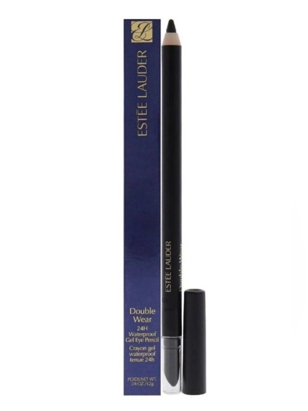 Estée Lauder double wear 24h waterproof gel eye liner pencil onyx full size